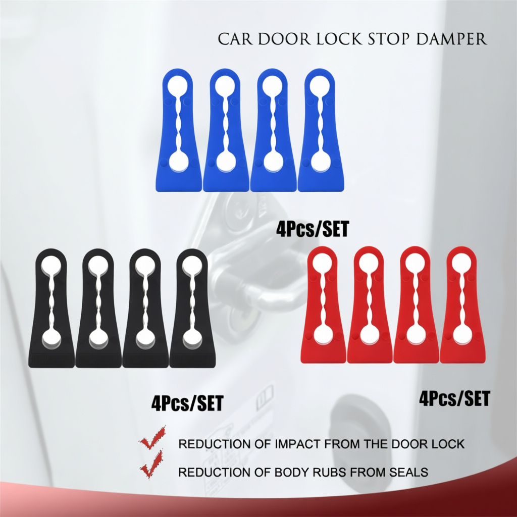 Car Door Lock Sound Absorption Noise Reduction Buffer Pads Toyota Camry ...