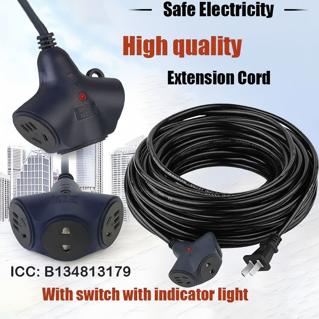 Extension Wire Heavy Duty Extension 5/10/20/30M Long extension cord ...