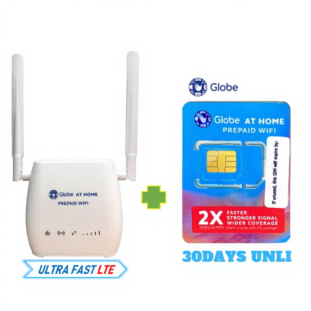 GLOBE AT HOME PREPAID WIFI PERMANENT OPENLINE ZLT-S10G/N401/B320 ...