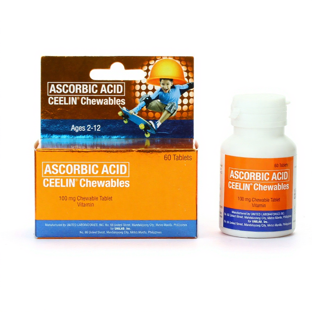 CEELIN Chewable Tablet 60s | Shopee Philippines