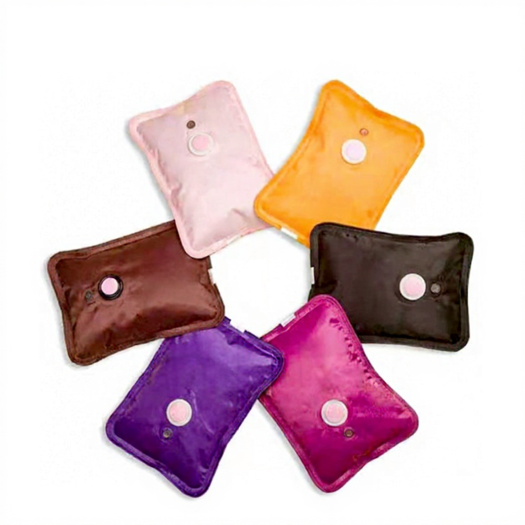 Electric Hot Compress Heat Pack Rechargeable Hot Water Bag HWB01 ...