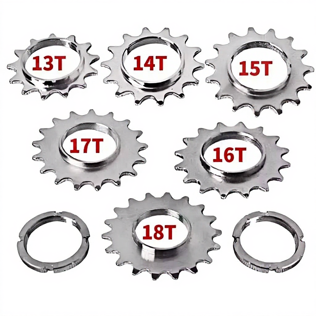 13T 14T 15T 16T 17T 18T Fixie Gear Track Bike Single Speed 1/8inch Cog ...