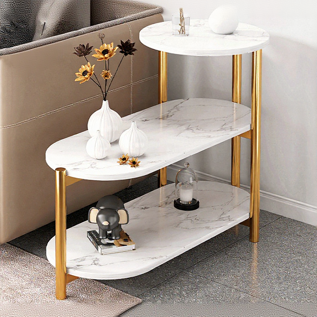 Nordic Sofa Side Tea Table Coffee Corner Beside Nightstand Storage Desk ...