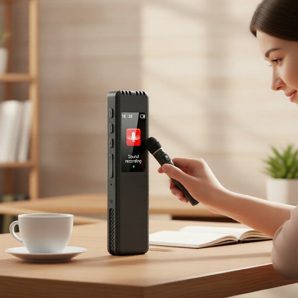 Digital Voice Recorder Pen 1536Kbps HD Audio MP3 Player 128G Portable ...
