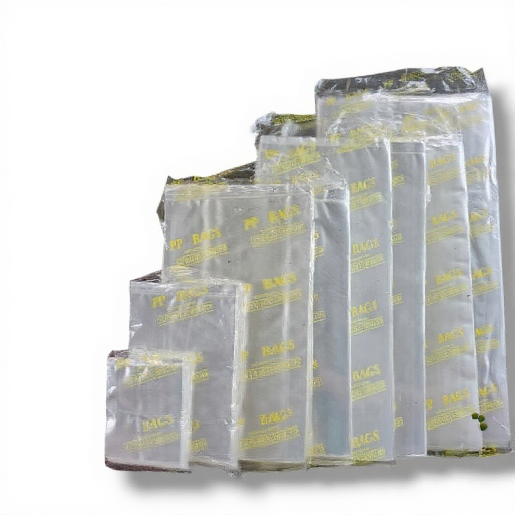 Clear Plastic PP Bags (.0018 Thick) – 100pcs Repack Set in Sizes 2x3 to ...