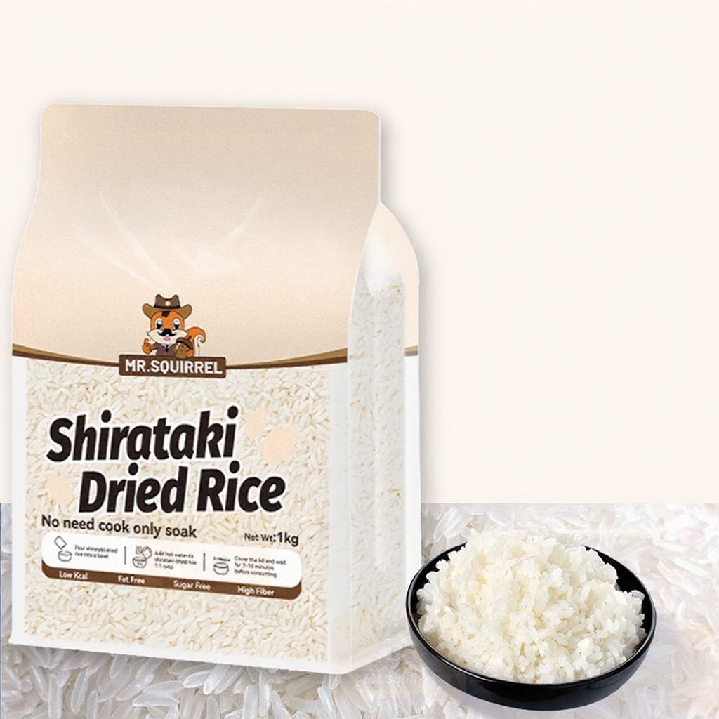Organic Dried Shirataki Konjac Rice Keto-Friendly, Low-Carb Healthy ...