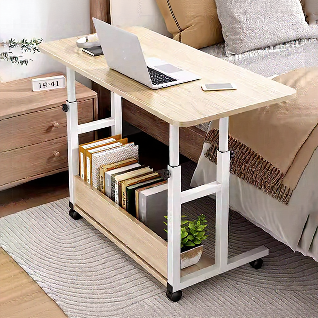Adjustable Portable Laptop and Bedside Study Table | Shopee Philippines