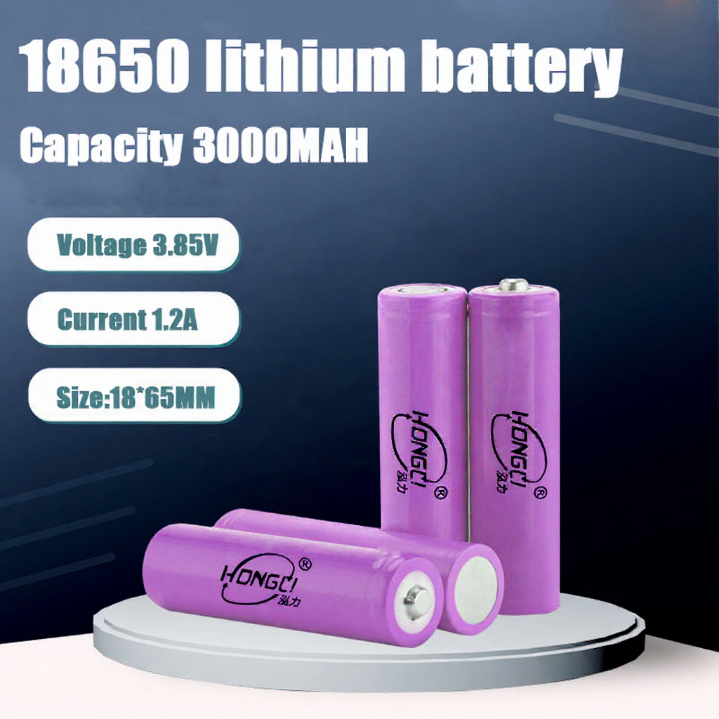 3000mAh 3.7V 18650 Battery for mini fan/wireless microphone/Flashlight ...