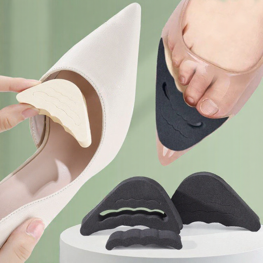 Women High Heel Half Forefoot Insert Toe Plug Insoles Cushion Pain ...