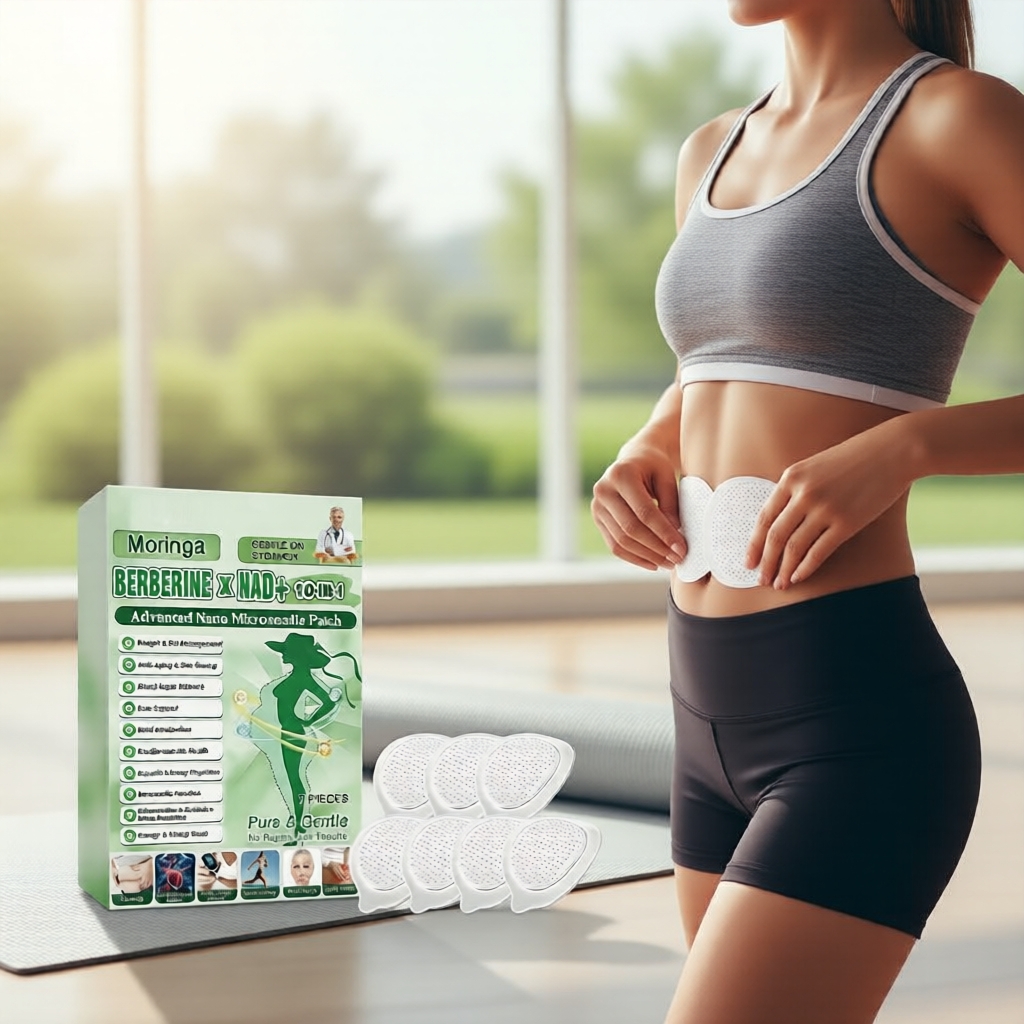 7-Day Body Patch Set - Lightweight Moringa, Berberine & NAD+ for ...