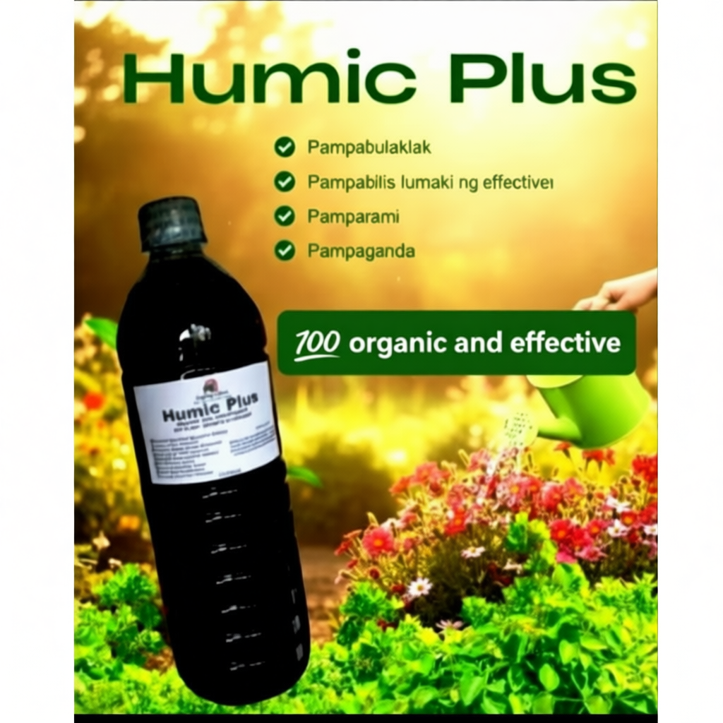 Humic Plus Liquid Soil Conditioner 1 Liter for Stronger Roots and ...