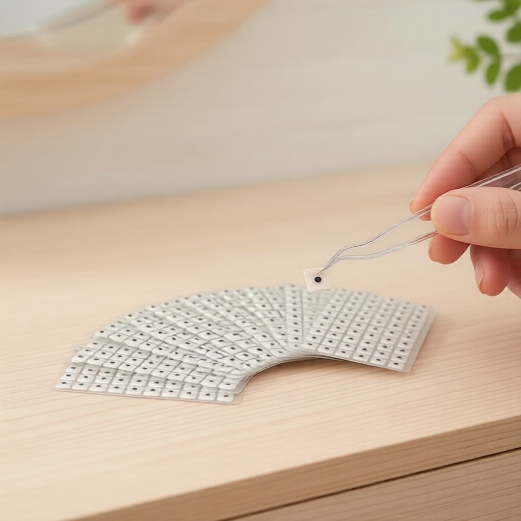 Ear Acupuncture Pressure Point Patches 600Pcs, Self-Adhesive Therapy ...