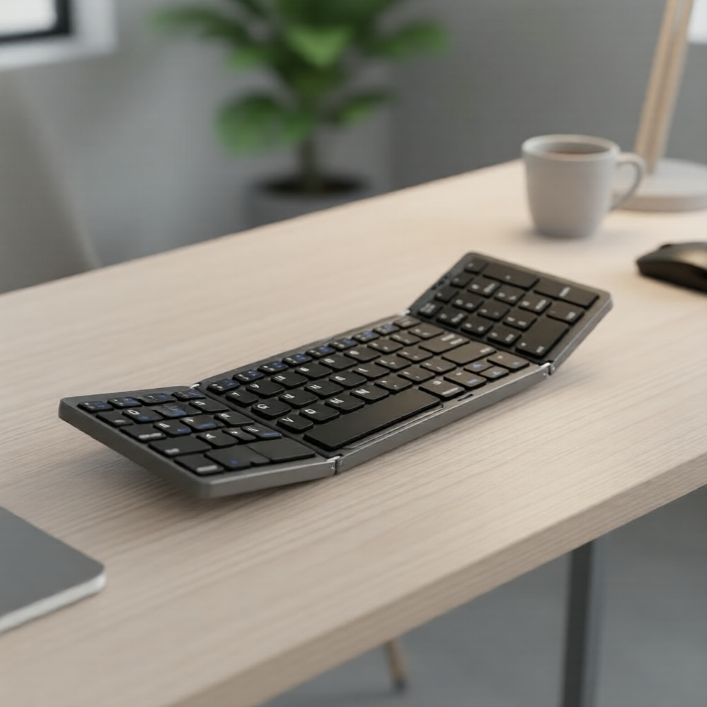 Mini Foldable Bluetooth Keyboard, Wireless Numeric Keypad, Portable ...