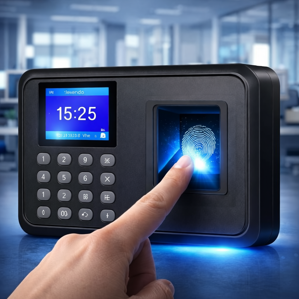 Fingerprint Attendance Machine – Intelligent Biometric LCD Recorder ...