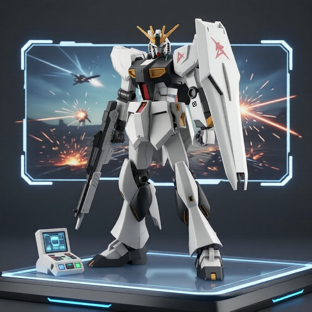 Gundam 1/144 Model Kit - EG Cow Gun Custom Floating Cannon Weapon Pack ...