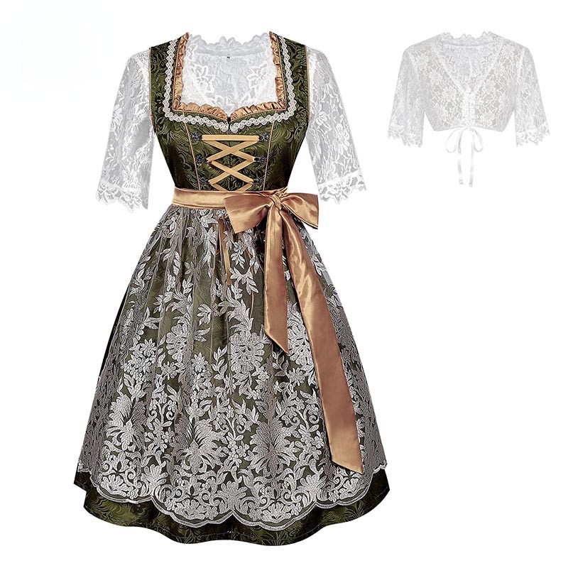 Bavarian Traditional Beer Festival Oktoberfest Cosplay Costume Dress  Germany Dress Set | Shopee Philippines