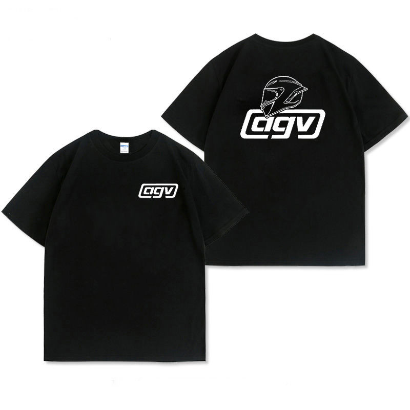 T-shirt AGV Unisexe Coton Pour Moto – Homme, Femme, Fans De Bikers – Neuf Avec étiquette