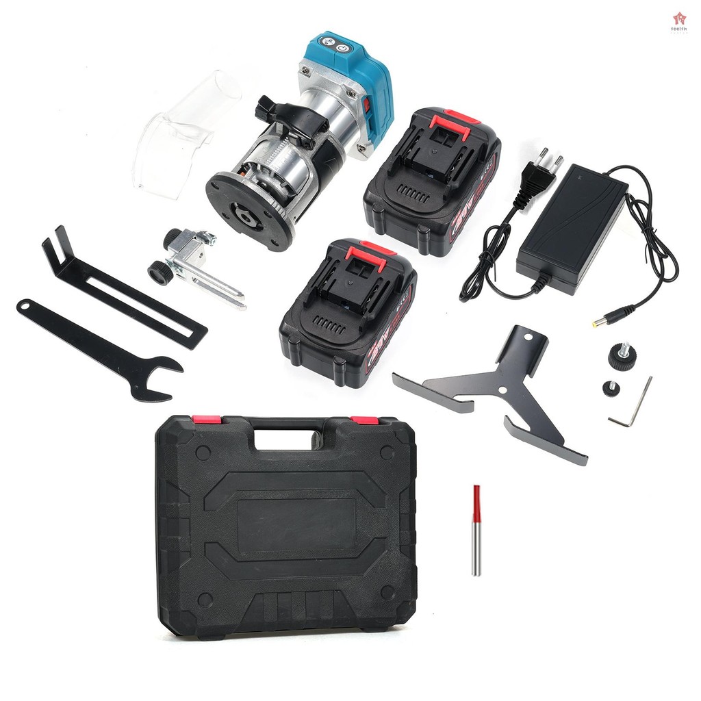 Wood Router Tool Electric Trim Router 6 Variable Speed Palm Routers for ...