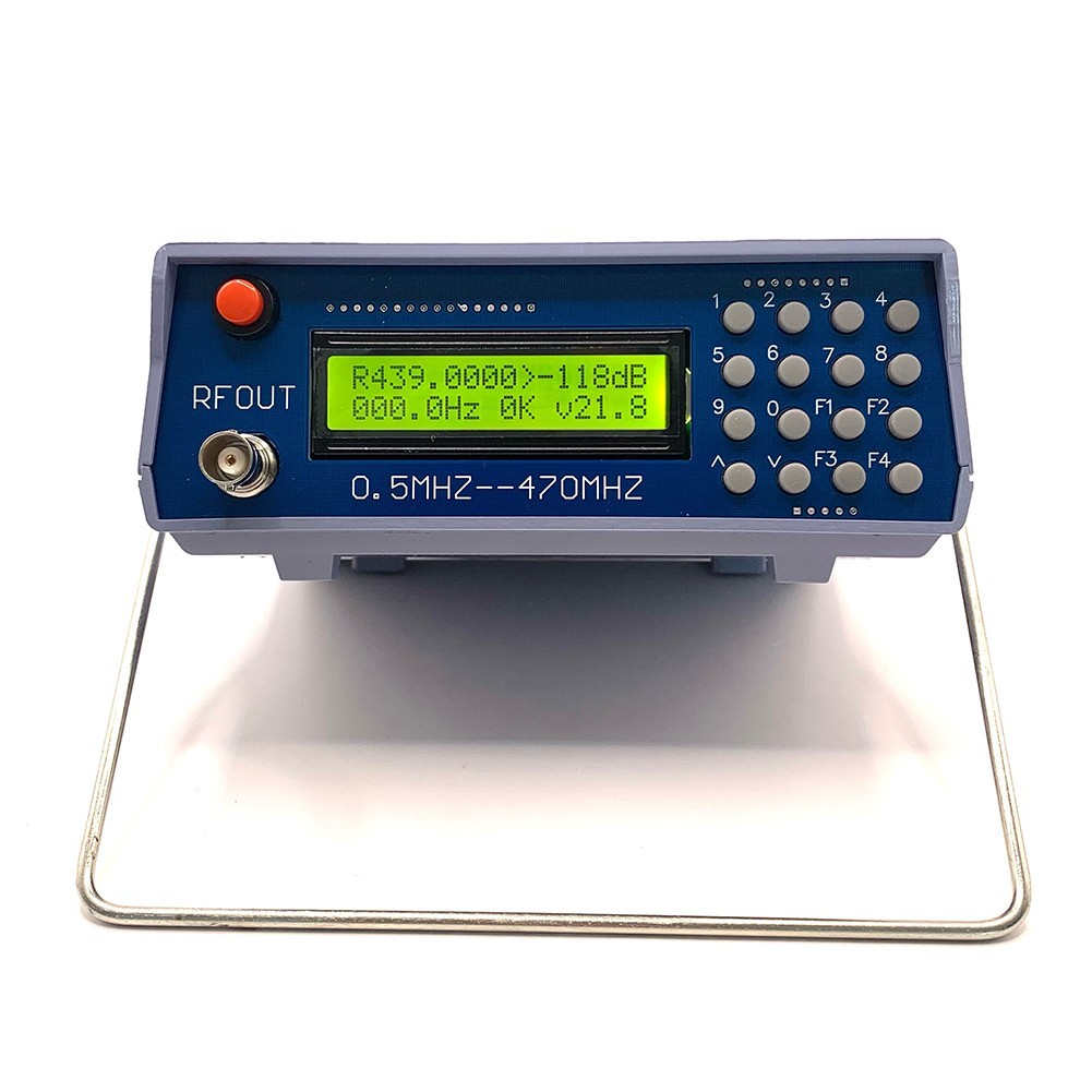 【ONCE+】FM Radio Intercom Signal Generator 0.5M-470MHz Frequency Meter ...