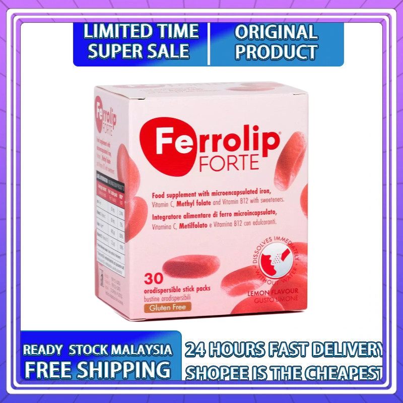 Don't miss out! Ferrolip Forte, food supplement with microencapsulated ...
