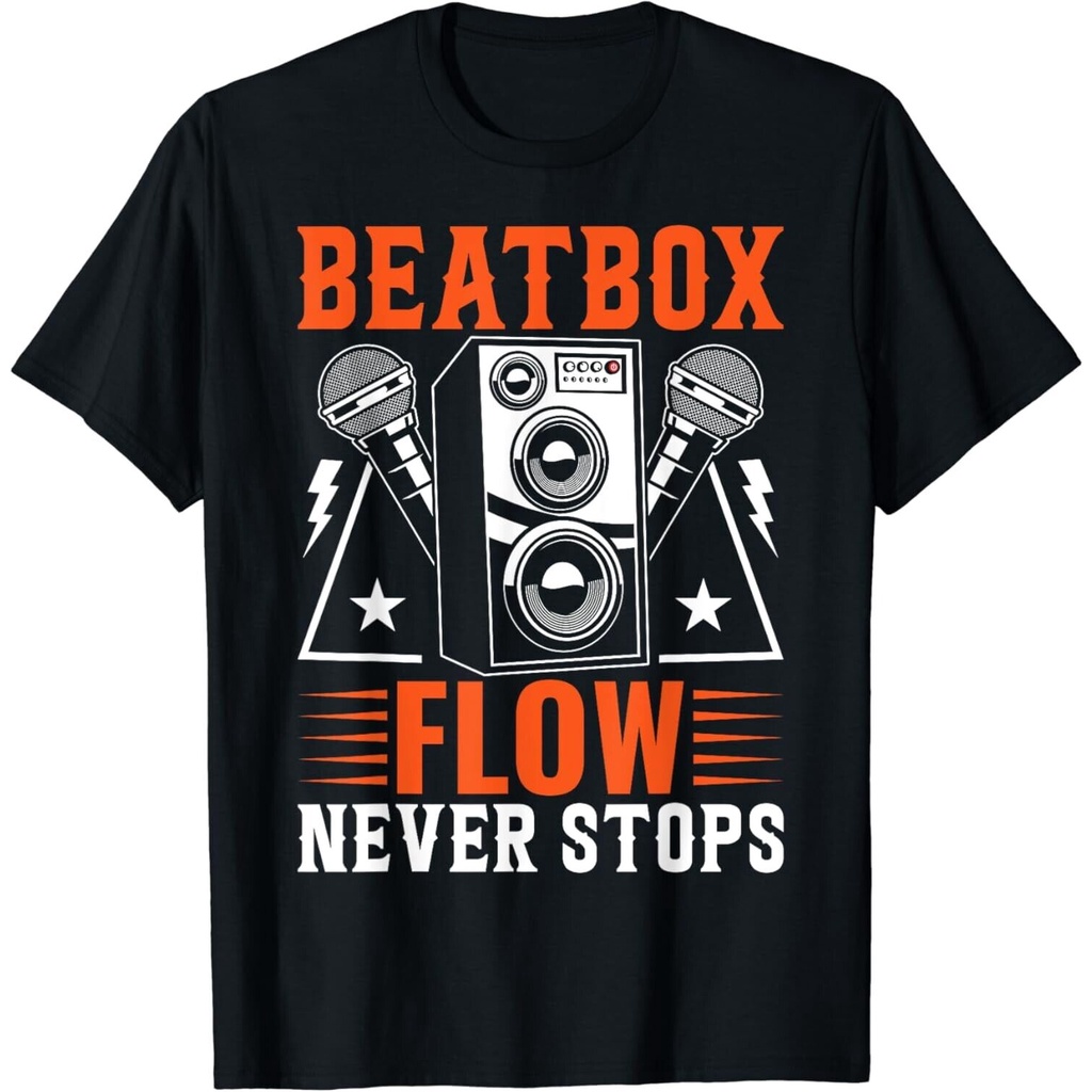 Beatbox Flow Never Stops Beatbox Beatboxing T-Shirt | Shopee Philippines