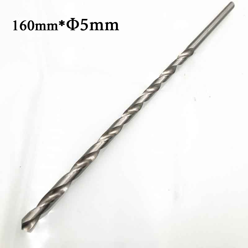 DRINYOUNG 10mm X 250mm Extra-Long HSS Twist Drill Bit – Straight Shank, Deep Hole & Blind Hole Specialist, For Steel, Aluminum & Cast Iron