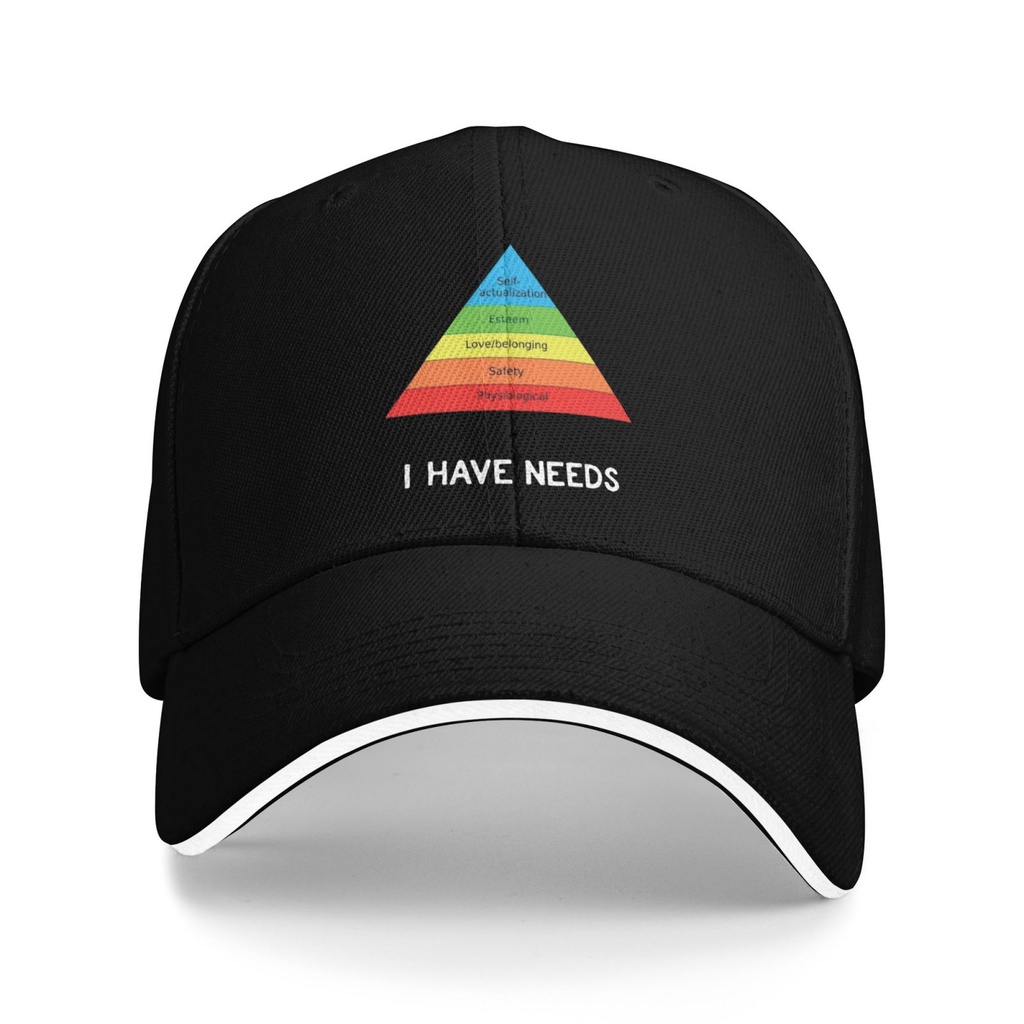 Psychology Hierarchy Of Needs Psych Major Fashion Hipster Baseball Cap ...