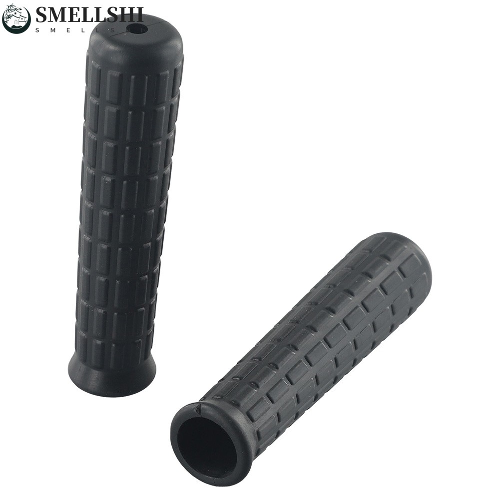 [COD0725] 4Pcs Wheelbarrow Rubber Handles, Round Tubes Black ...