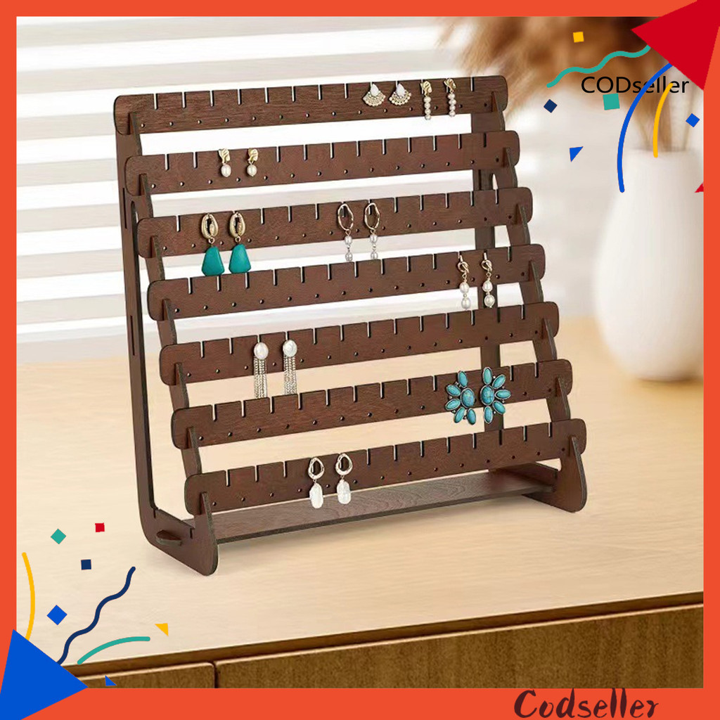 COD_Earrings Holder Jewelry Storage Rack Large Capacity Multi-layer ...