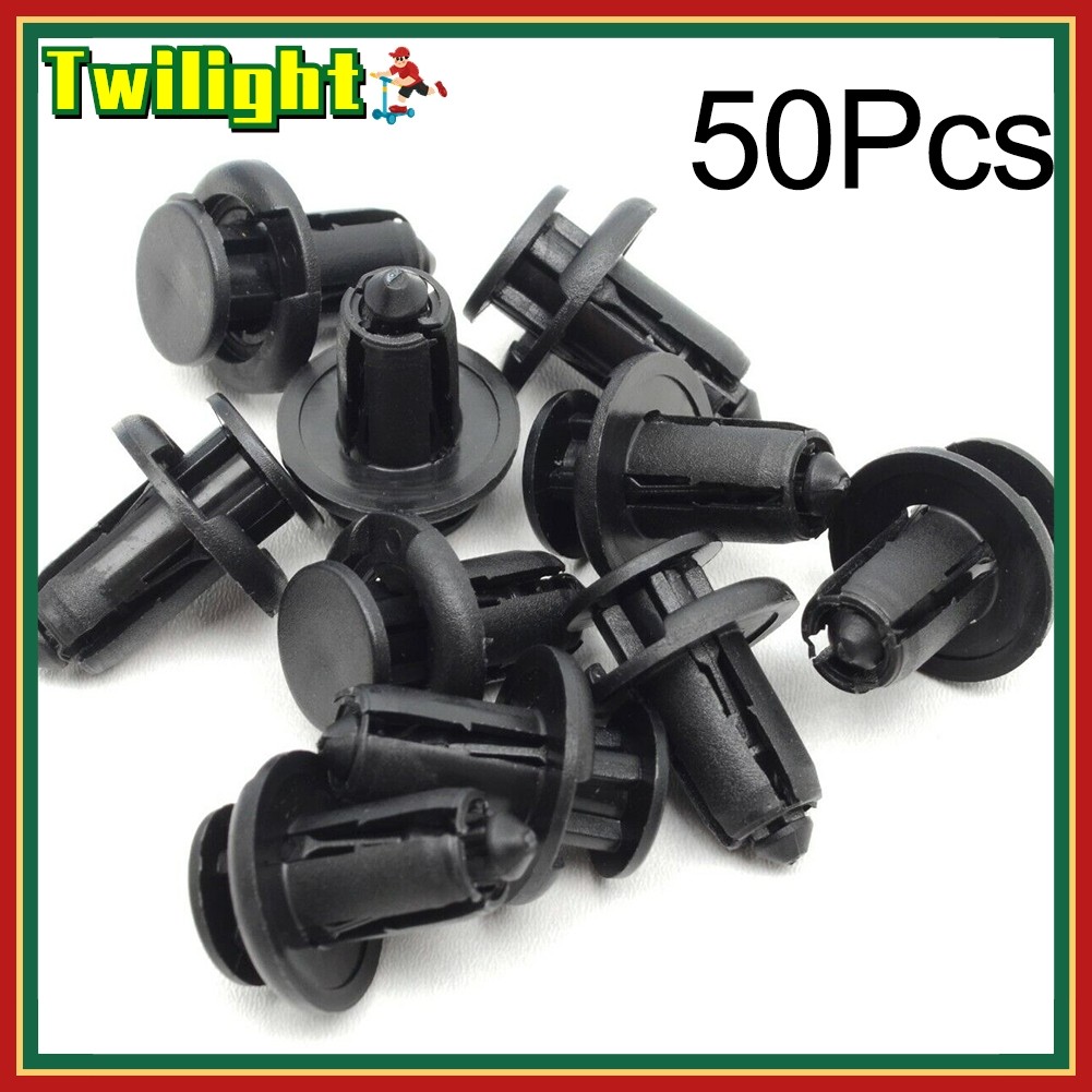 100pcs Car Plastic Push Type Clip 91505-TM8-003 91505TM8003