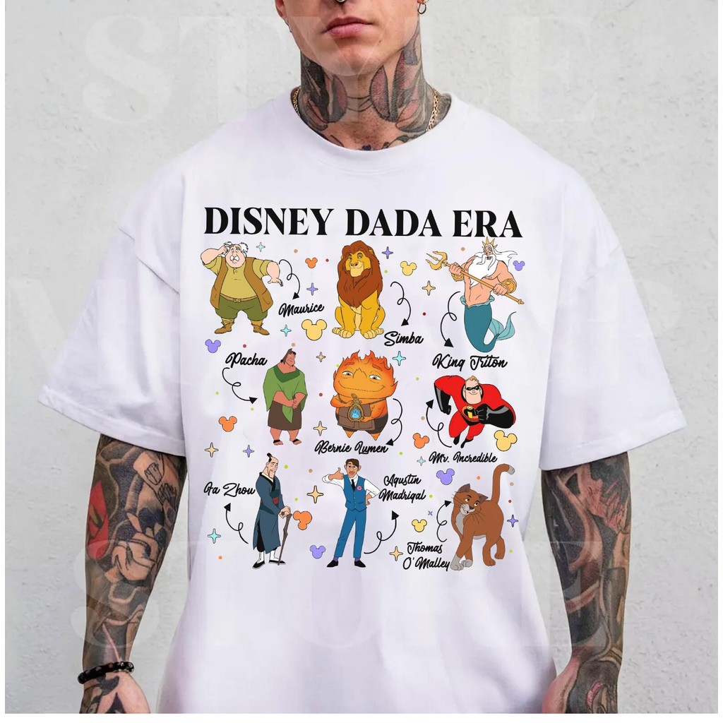Disney Dada Era, Disney Father'S Day Simba Maurice Unisex Adult Tee ...