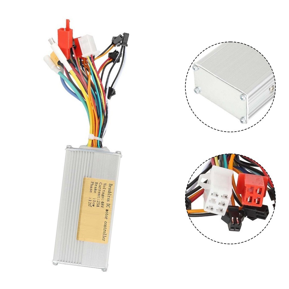 48V 25A Brushless Motor Controller For Cyberbot Electric Scooter ...