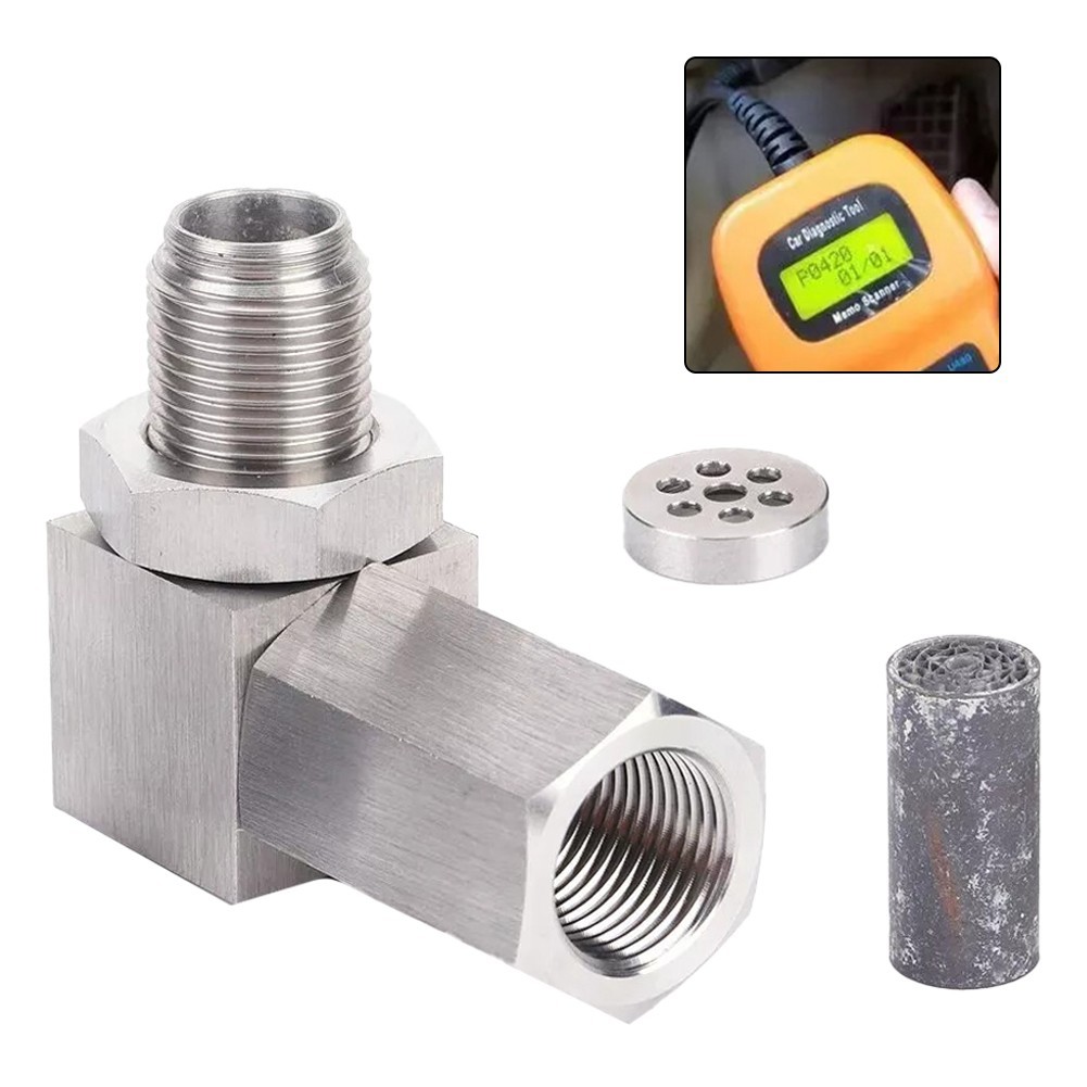 ANGELA. Ready Stock Oxygen O2 Sensor Spacer Adapter Catalytic Converter ...