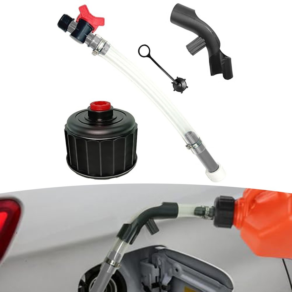 Gallon Jug Cap VP Racing Fuels Deluxe 14 In. Hose Kit For Motorsport/Sportsman Utility Containers (2 Pack Fuel Jug Cap - Foto 3