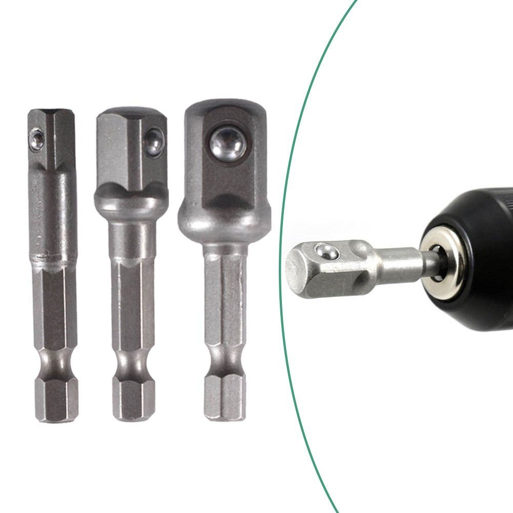 【NSRE Fast】Socket Adapter Hex Shank Extension Drill Bits Bar Set for ...