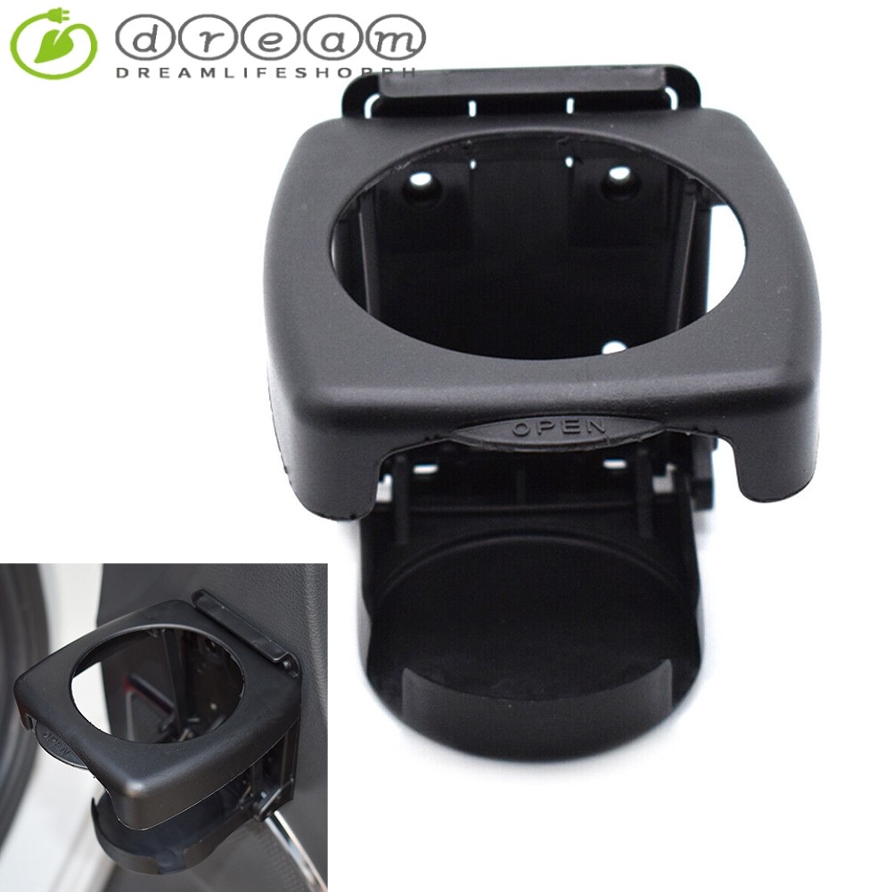Gray Folding Beverage Drink Cup Bottle Holder Mount Stand Car / Truck Universal