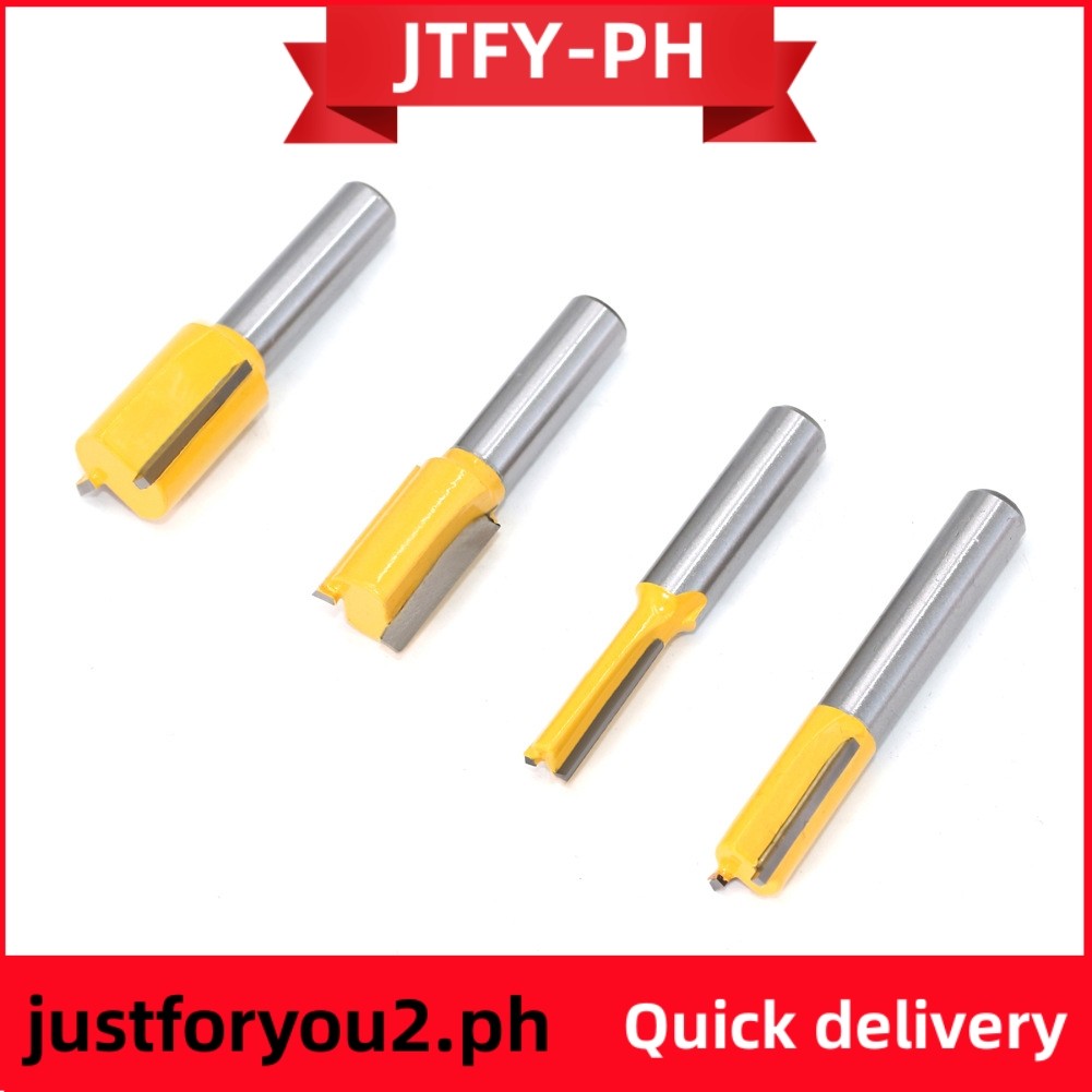 JTFY ️1pc 8mm Shank Bottom Wood Cleaning Bit Straight Router Bit Clean ...