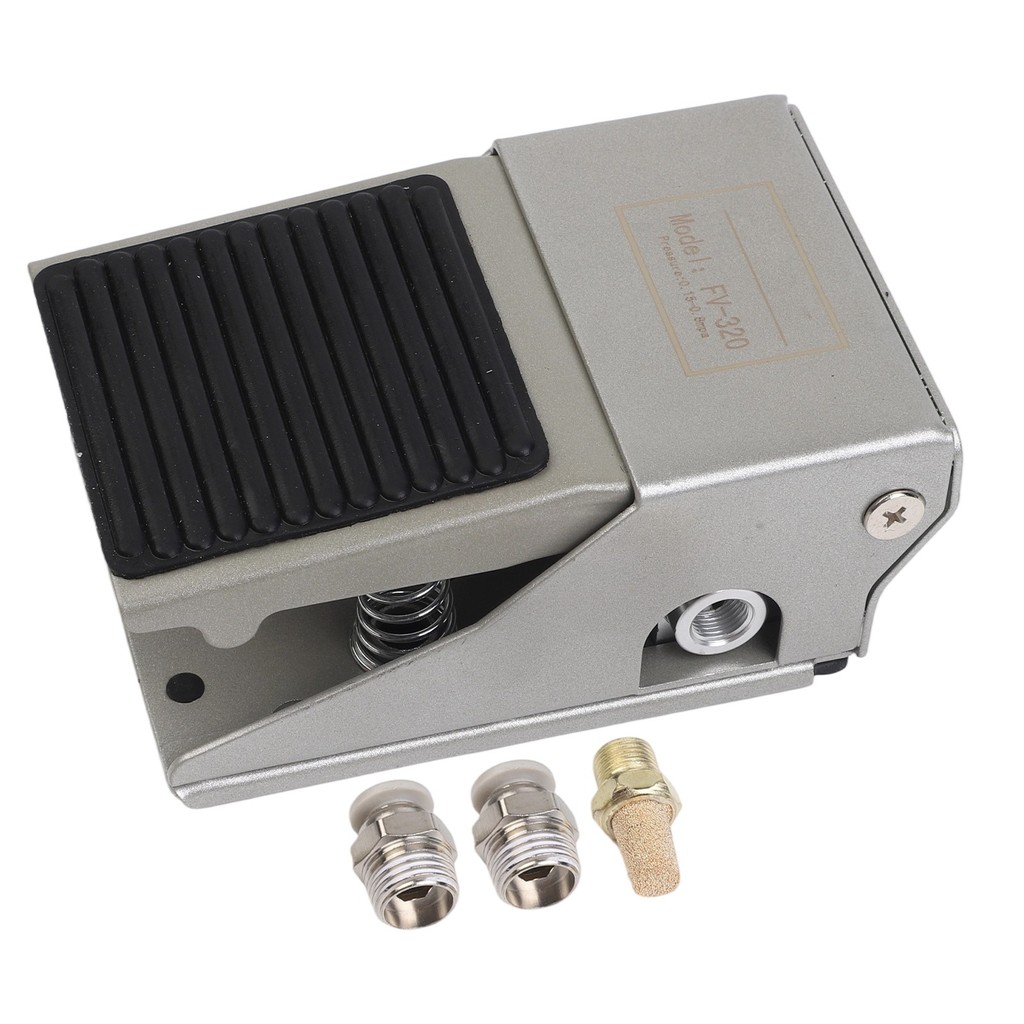 【NSRE Fast】Foot Pedal Pressure Control Valve 3 Way 2 Position 1/4 PT ...