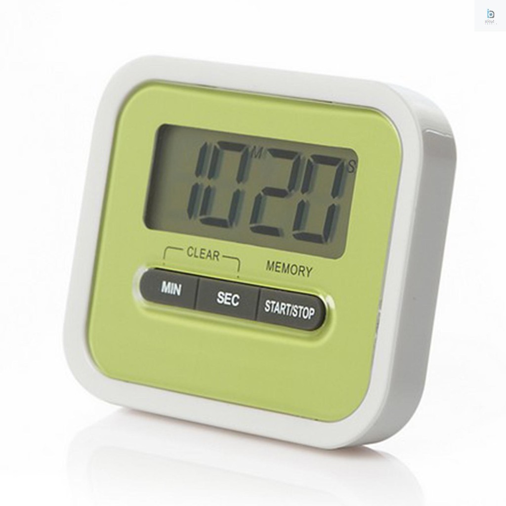 Magnet Kitchen Timer 100-Minute Digital Count Up & Countdown Timers ...