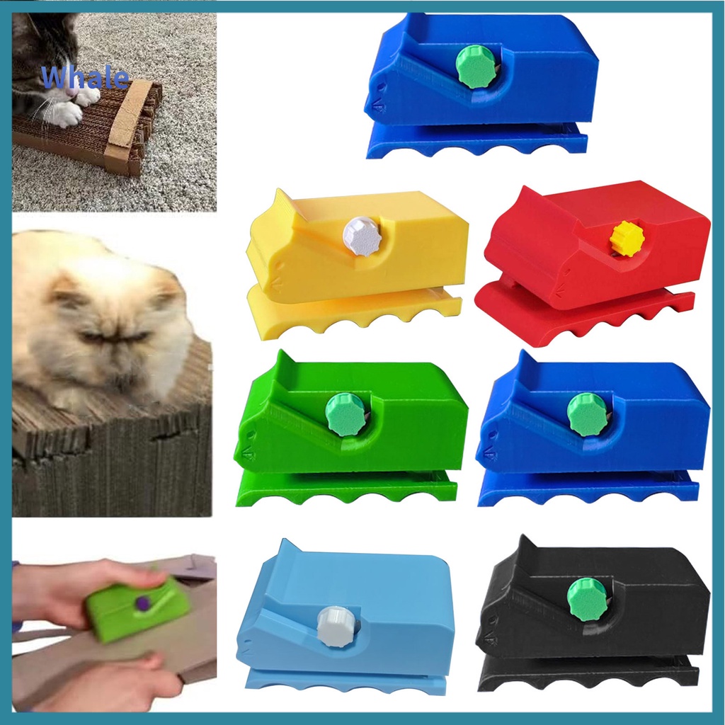 Kitty Cardboard Cutter 3D Printed Cardboard Cutter Cat Shape Sliding ...