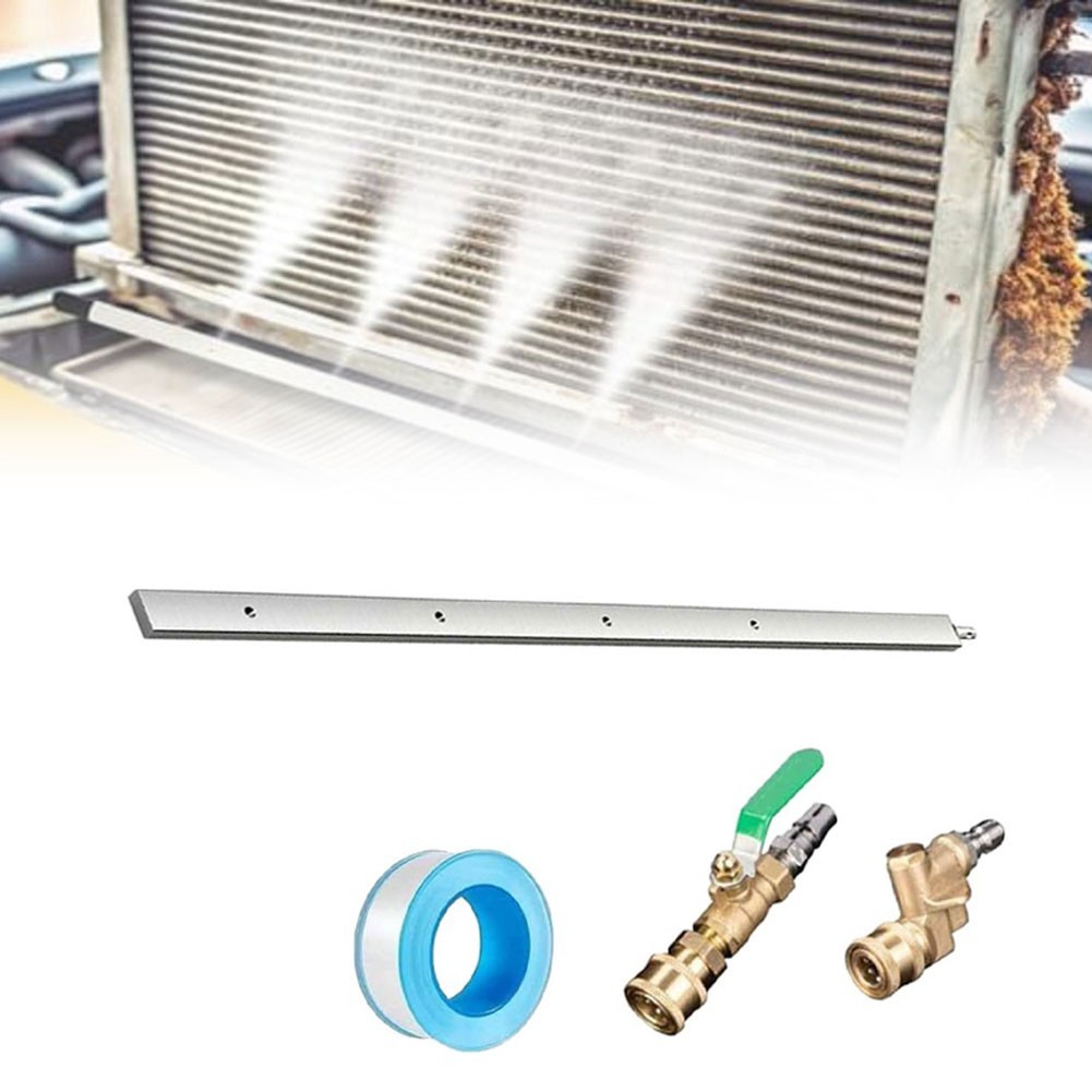24in Portable Car Radiator Cleaning Wand 4500PSI Flush Tool for ...