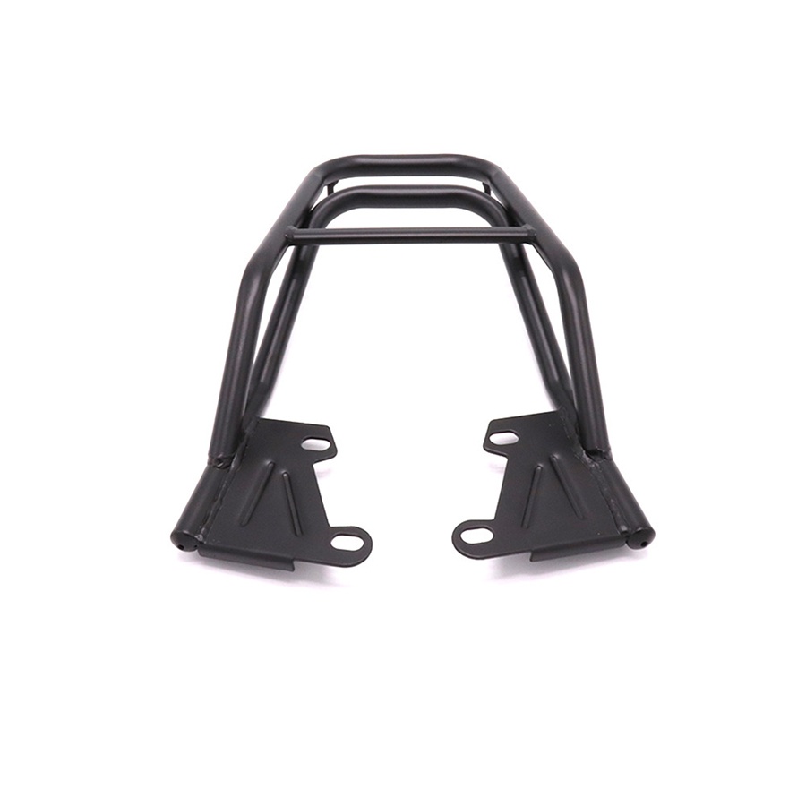 Black Motorcycle Rear Shelf Refitted Box Tail Fin Luggage Rack Strong ...
