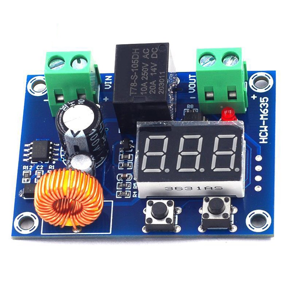 [COD]-XHM609 Low Voltage Disconnect Switch Cut Off Protection 12V 36V ...