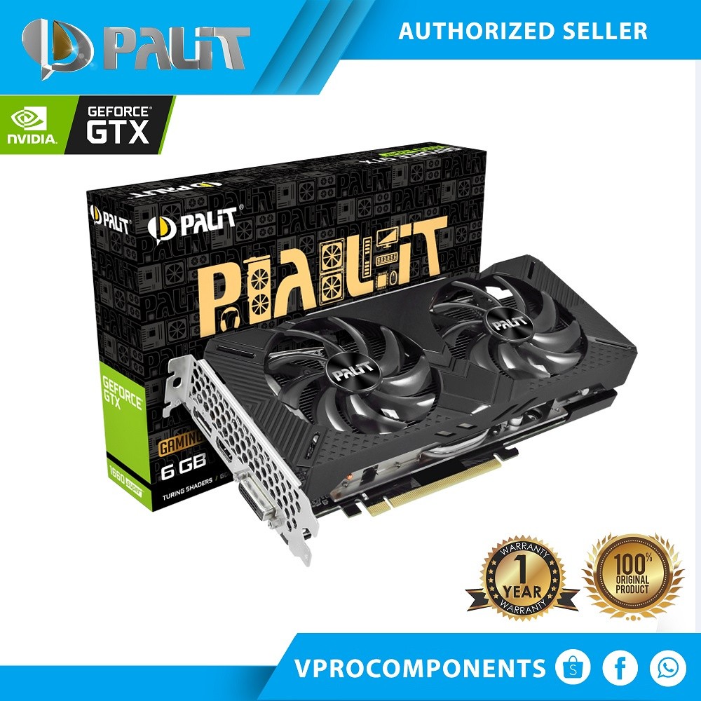 Palit GeForce GTX 1660 SUPER Gaming Pro`YH Video>Cr