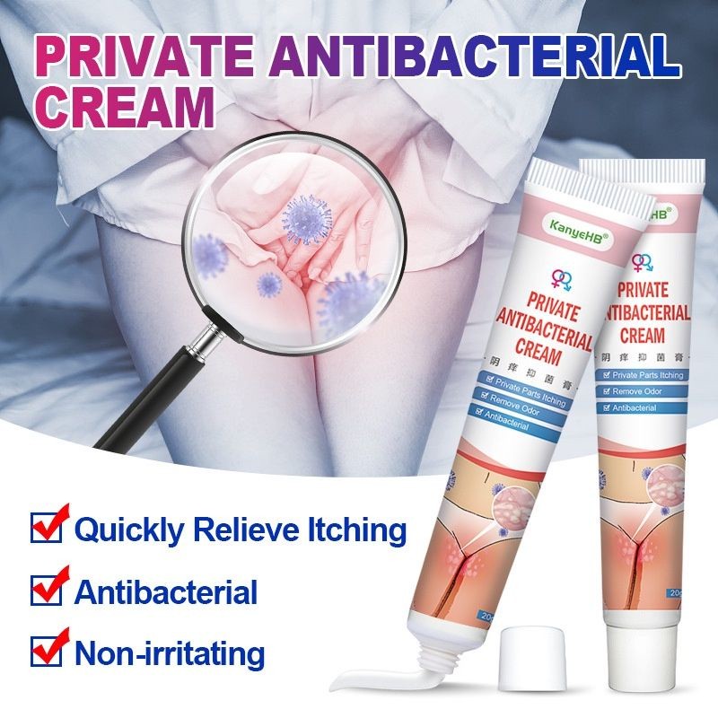 Private Itching Cream Anti Bacterial Ointment Dermatitis Pruritus ...