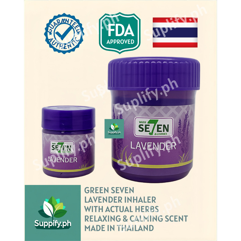 GREEN SE7EN HONGTHAI HERBAL ANXIETY STRESS RELIEF INHALER CALMING FOR ...