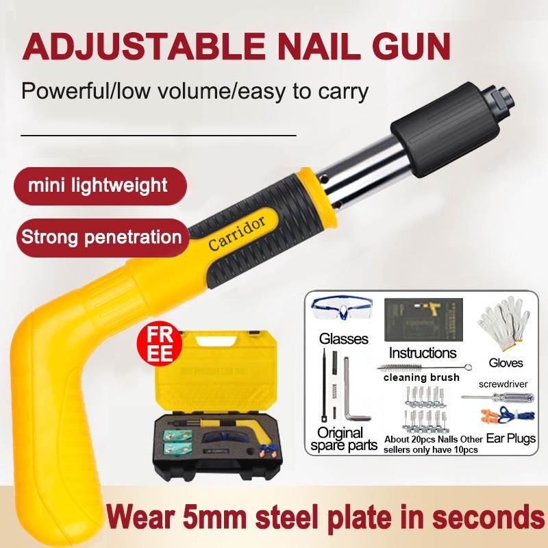 Nail`O&'La{Heavy Duty Chisel Rivet Tool Concrete Tufting Manual Steel ...
