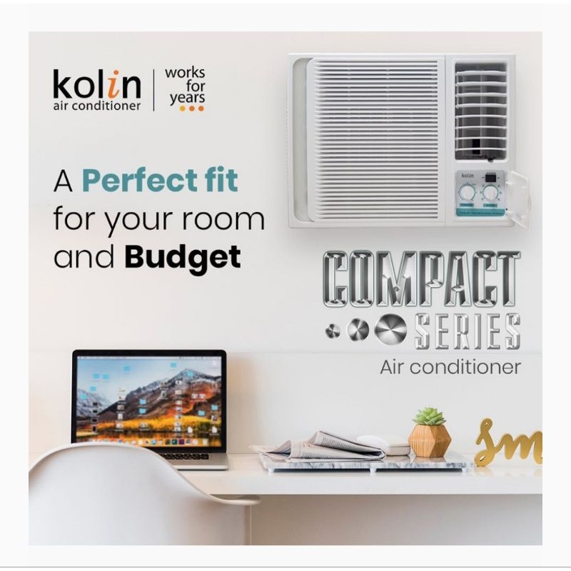kolin window type manual R32 aircon .5hp .8hp 1hp 1.5hp | Shopee ...