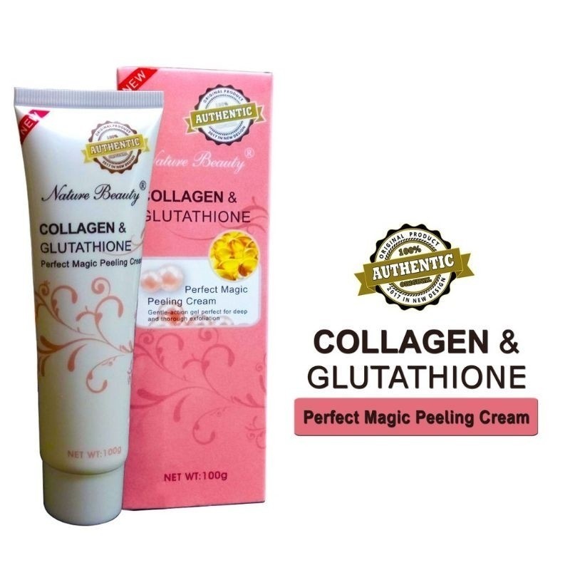collagen and glutathione peeling cream Nature Beauty 100g Collagen Glutathione Pelling Cream |