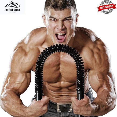 Power Twister Bar Spring Arm Strength Spring Bar Resistance Bar Bend ...
